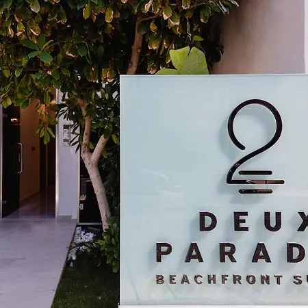 Deux Paradis, A Beachfront Retreat, By Thinkvilla Lägenhet Rethymno